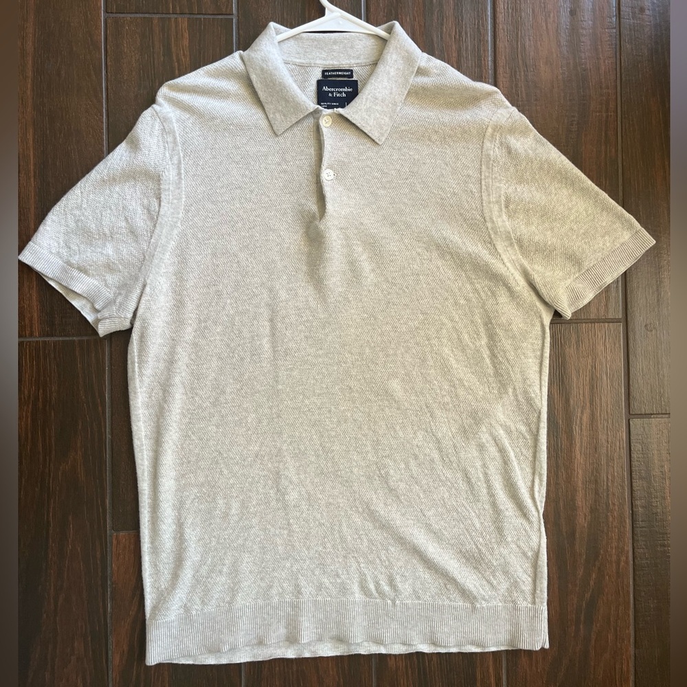 Abercrombie & Fitch featherweight polo shirt